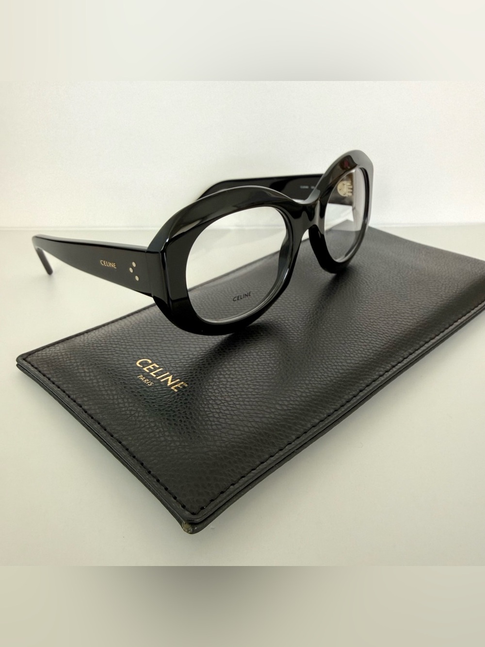 NEW!!! Celine women black eyeglasses CL50149I 001 Authentic